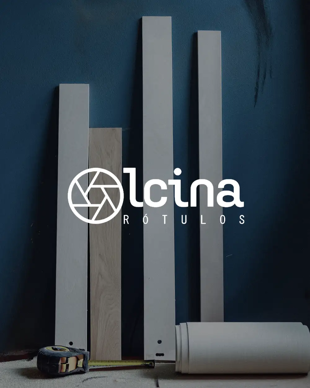 Portada de la web de Olcina Rótulos