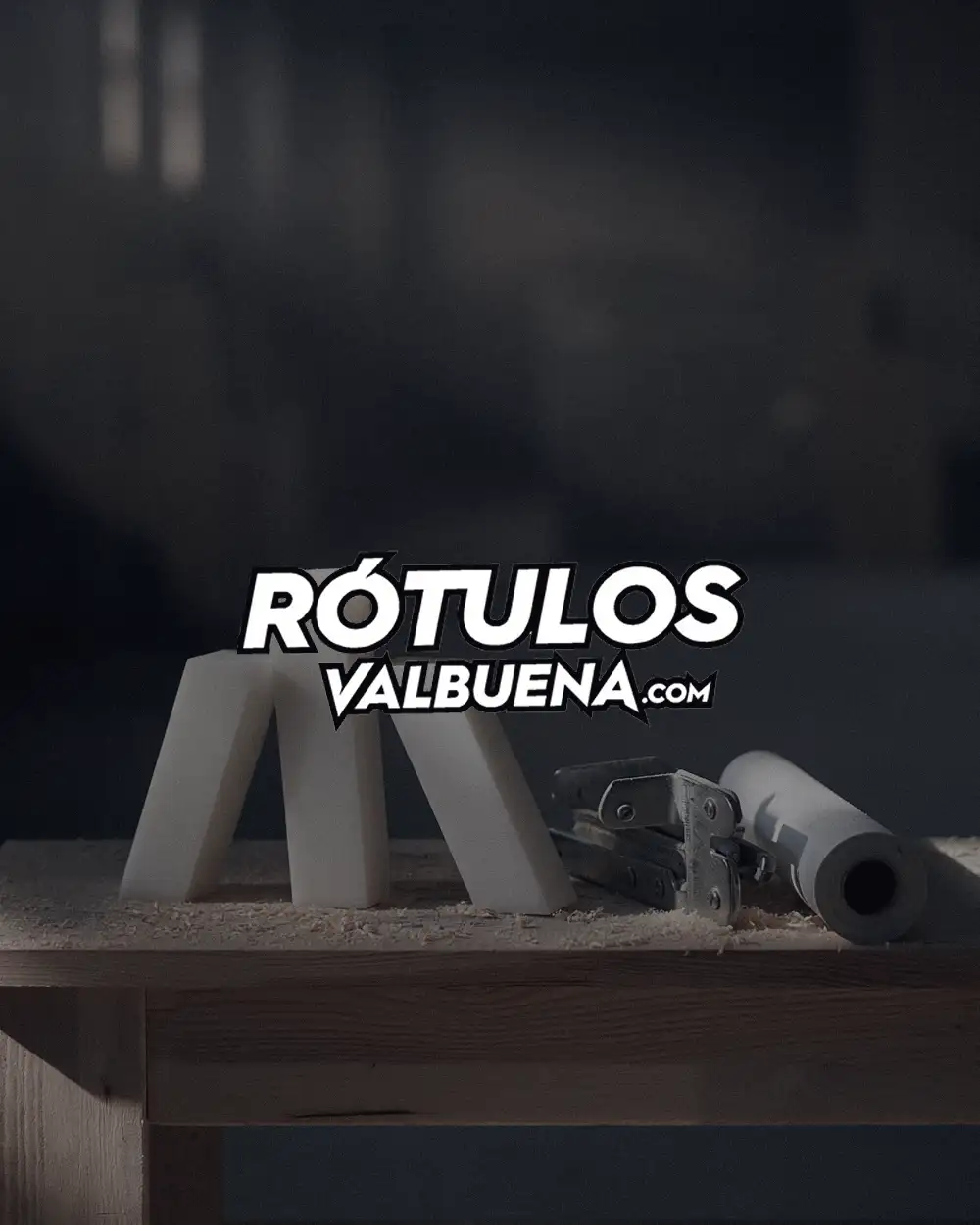 Portada de la web de Rótulos Valbuena